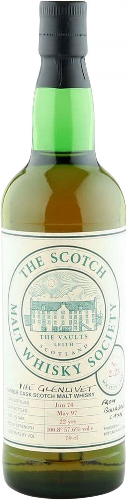 Glenlivet 1974 SMWS 2.23