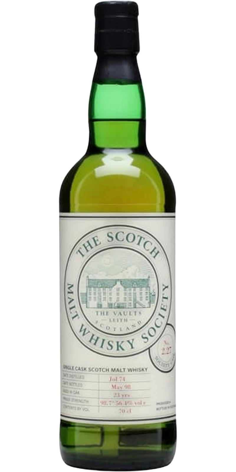 Glenlivet 1974 SMWS 2.27