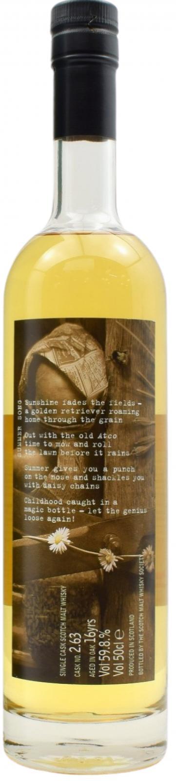 Glenlivet 1988 SMWS 2.63  Stimulating stuff (26 Malts)