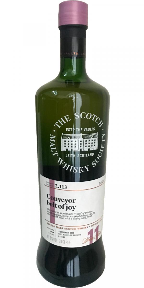 Glenlivet 2006 SMWS 2.113  Conveyor belt of joy