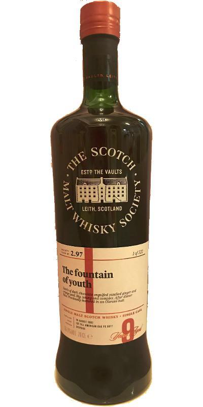 Glenlivet 2007 SMWS 2.97  The fountain of youth
