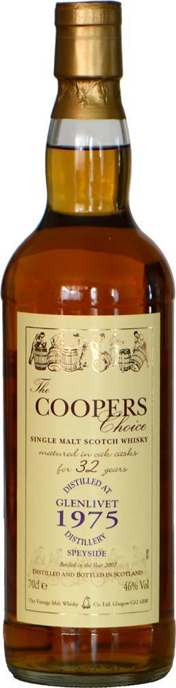 Glenlivet 1975 VM  The Cooper's Choice