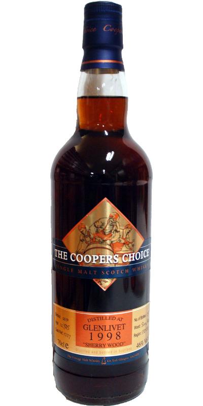 Glenlivet 1998 VM  The Cooper's Choice