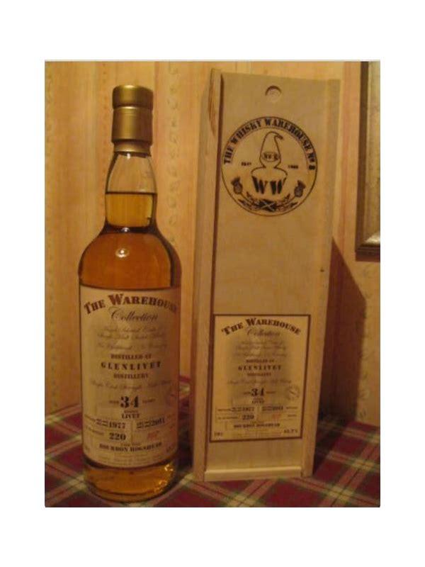 Glenlivet 1977 WW8  The Warehouse Collection