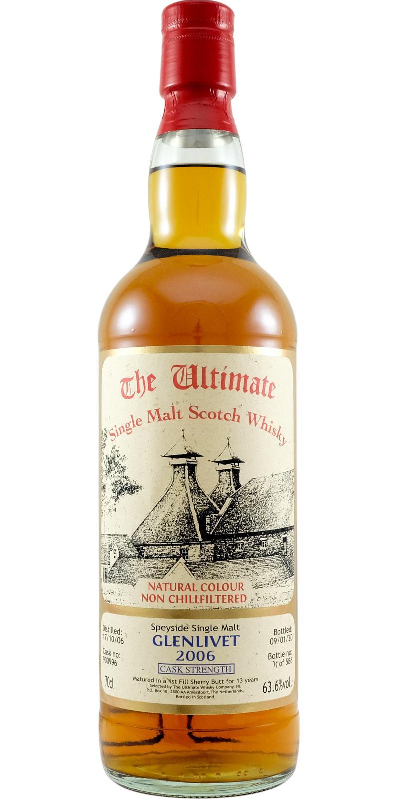 Glenlivet 2006 vW  The Ultimate - Cask Strength