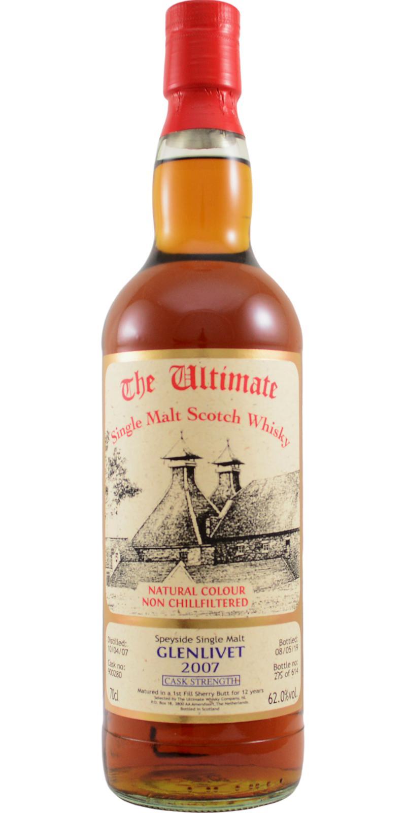 Glenlivet 2007 vW  The Ultimate - Cask Strength