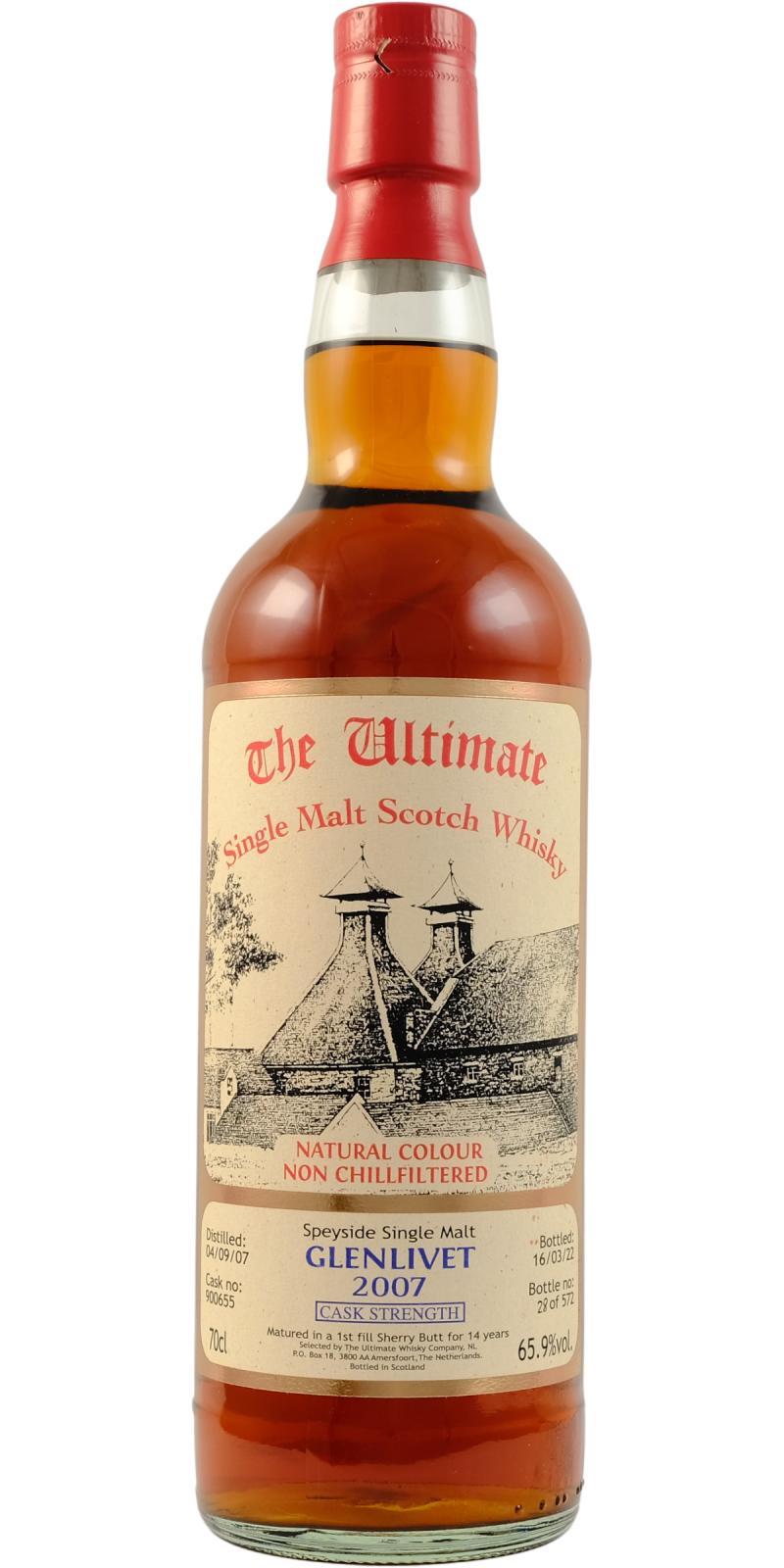 Glenlivet 2007 vW  The Ultimate - Cask Strength