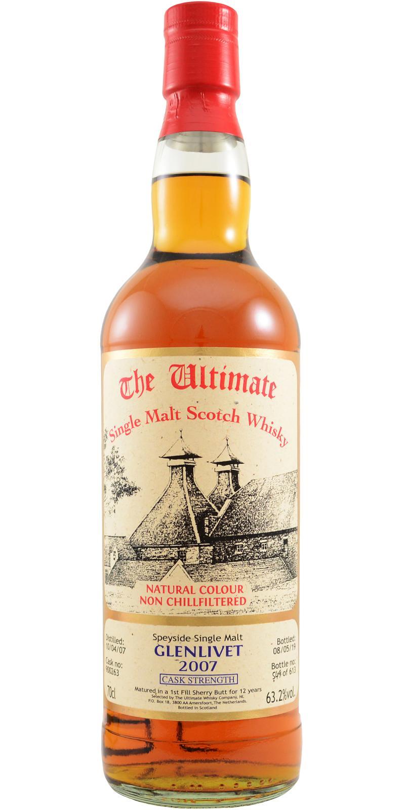 Glenlivet 2007 vW  The Ultimate - Cask Strength