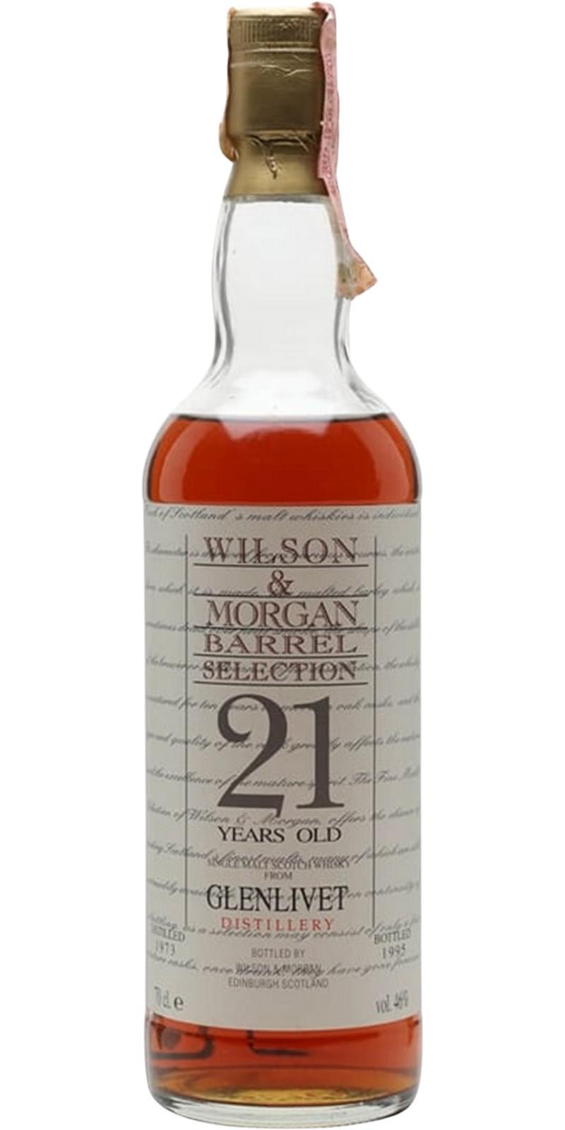 Glenlivet 1973 WM  Barrel Selection