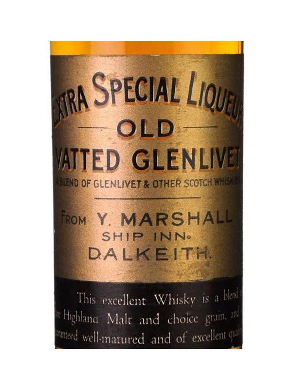 Old Vatted Glenlivet Extra Special Liqueur