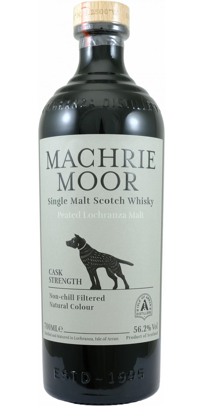Machrie Moor Cask Strength Peated Lochranza Malt