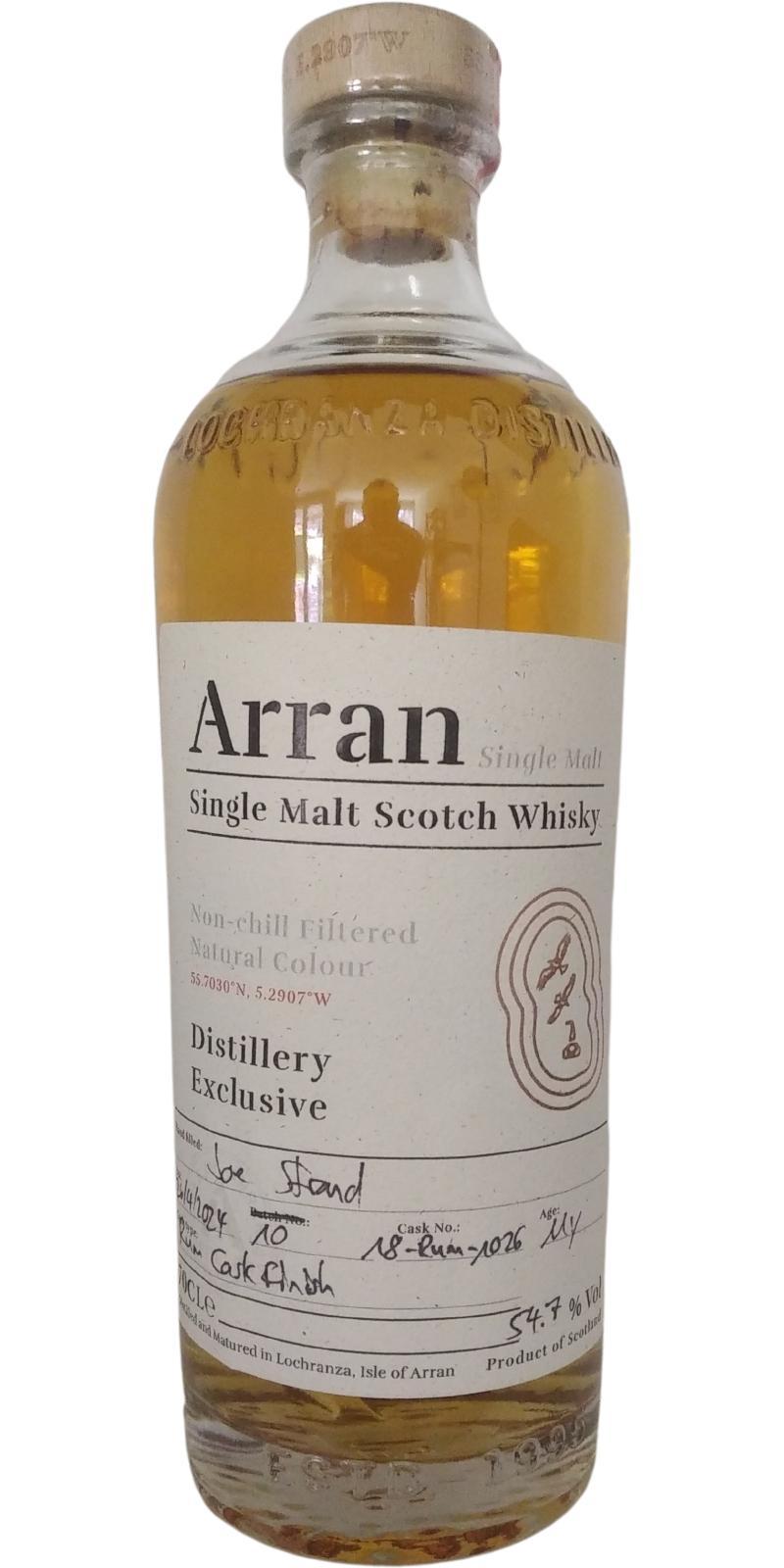 Arran 11-year-old Distillery Exclusive