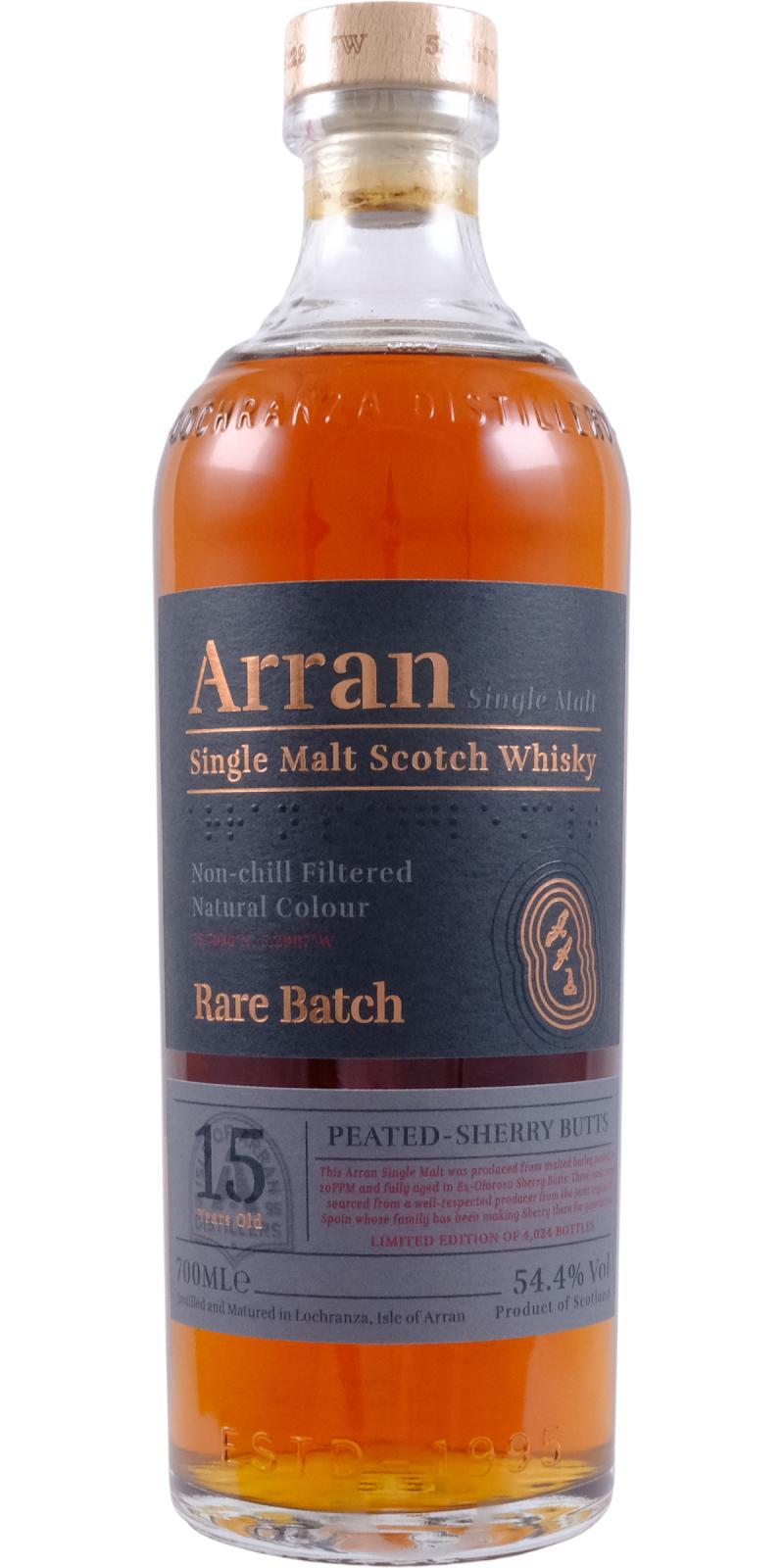Arran 15-year-old Rare Batch