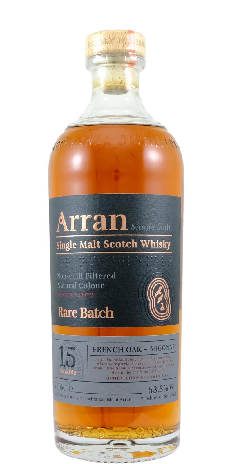 Arran 15-year-old Rare Batch