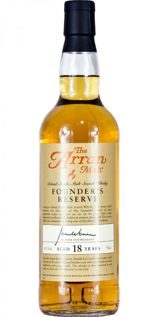 Arran 18-year-old Founder's Reserve
