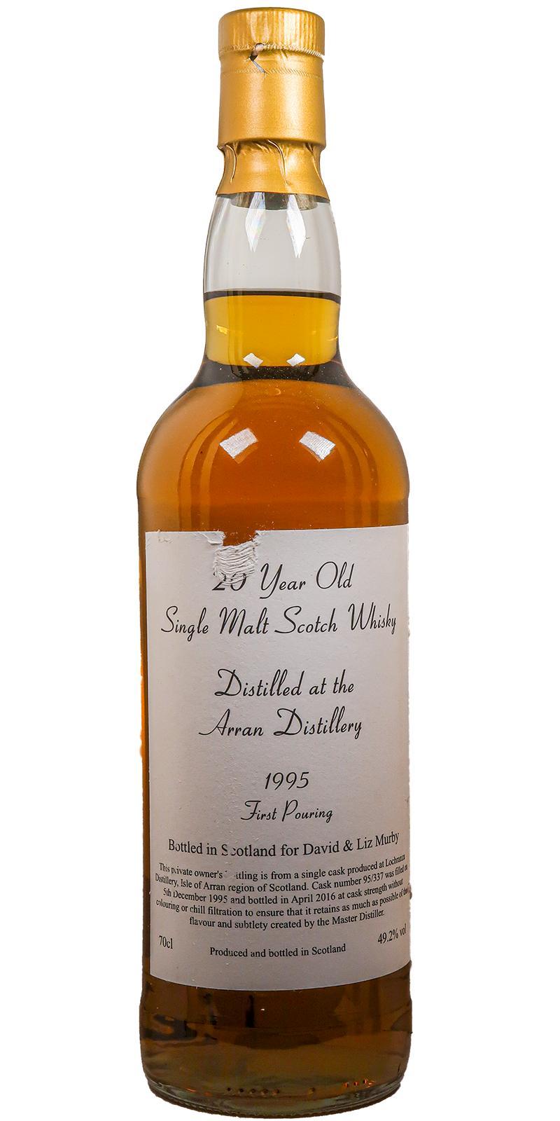 Arran 1995 First Pouring