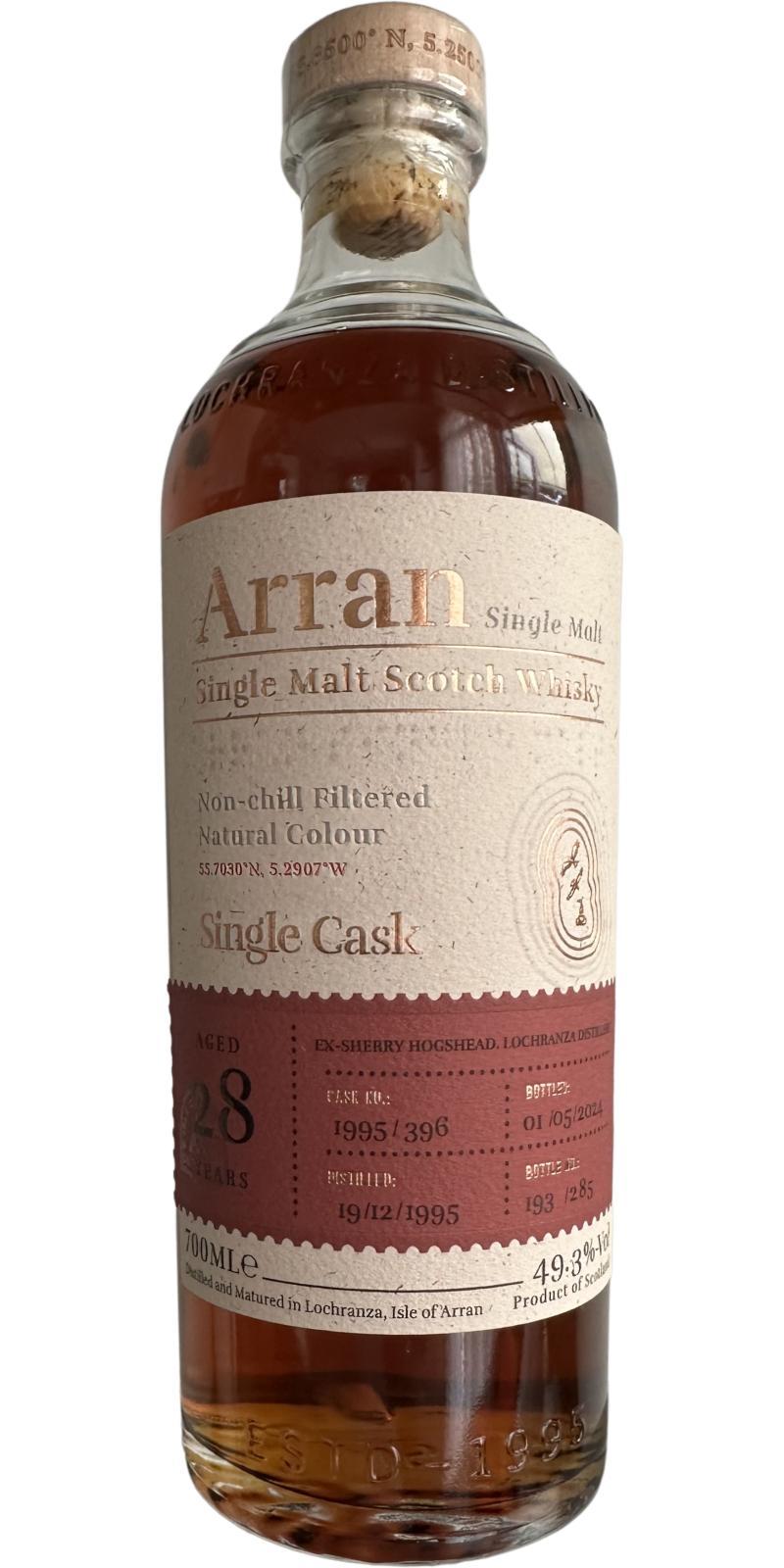 Arran 1995 Single Cask