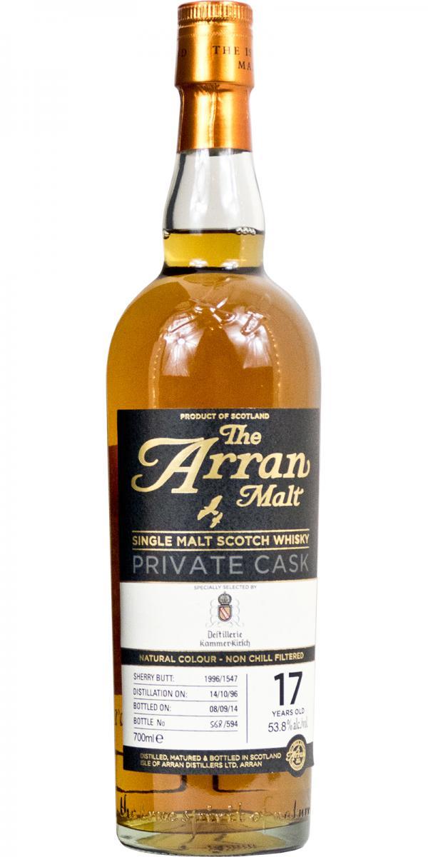 Arran 1996 Private Cask