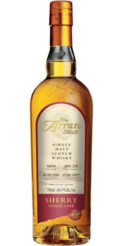 Arran 1996 Sherry - Single Cask