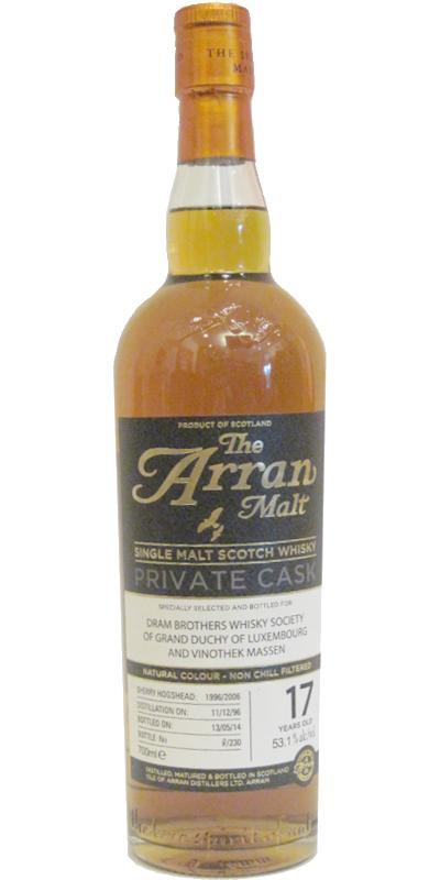 Arran 1996 Private Cask