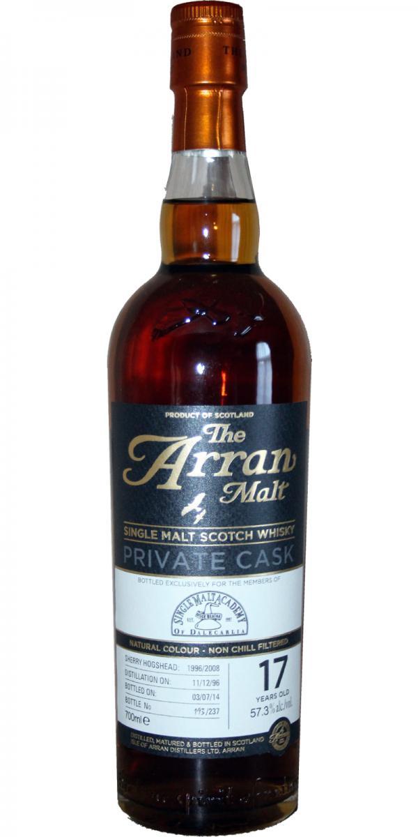 Arran 1996 Private Cask