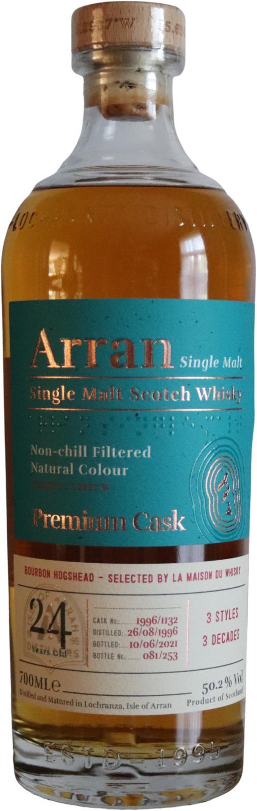 Arran 1996 Premium Cask