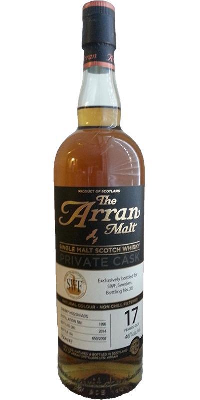Arran 1996 Private Cask