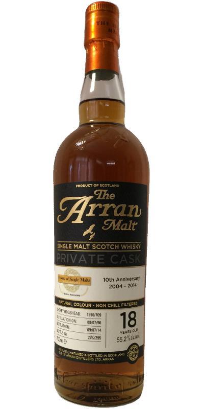 Arran 1996 Private Cask