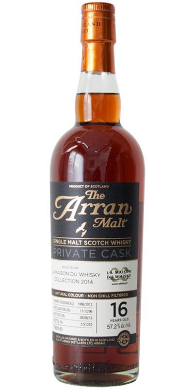 Arran 1996 Private Cask