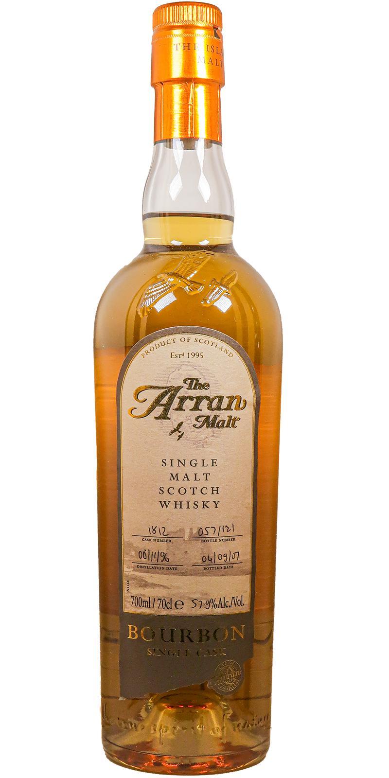 Arran 1996 Bourbon Cask