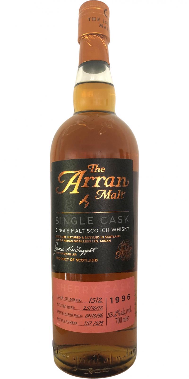 Arran 1996 Sherry Cask
