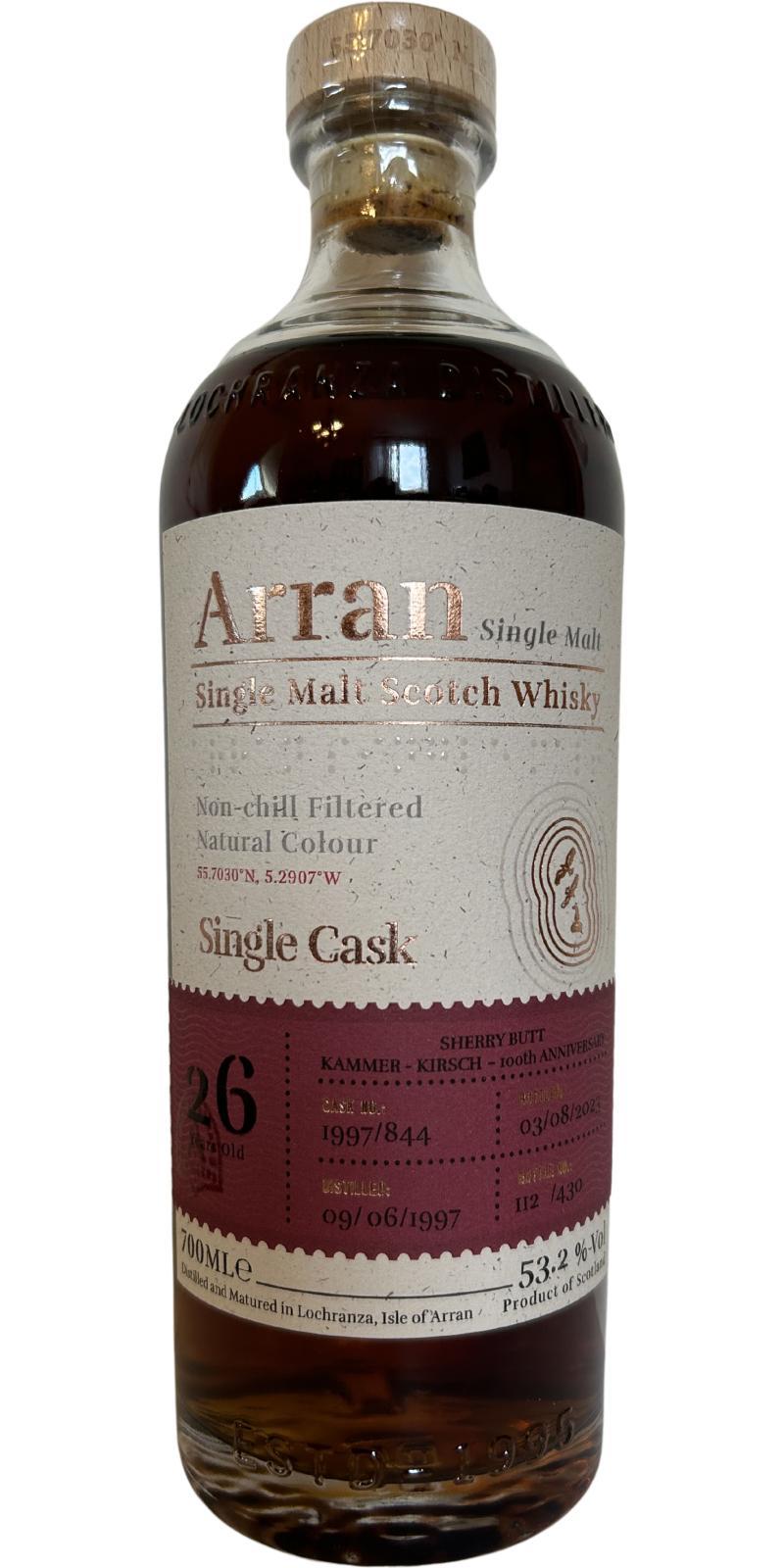 Arran 1997 Single Cask