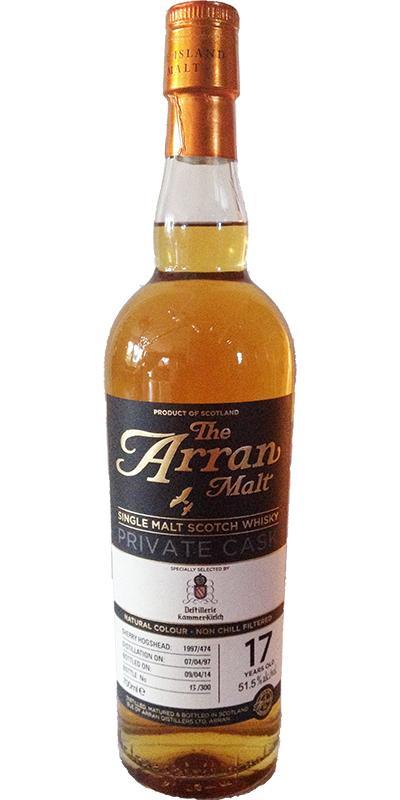 Arran 1997 Private Cask
