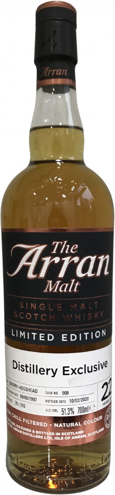 Arran 1997 Distillery Exclusive 2021