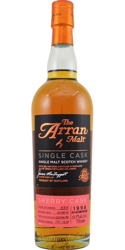 Arran 1998 Single Cask - 2014 Autumn Release