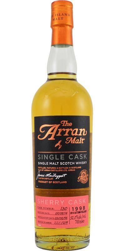 Arran 1998 Single Cask - 2014 Autumn Release