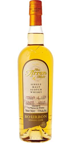 Arran 1998 Bourbon Single Cask
