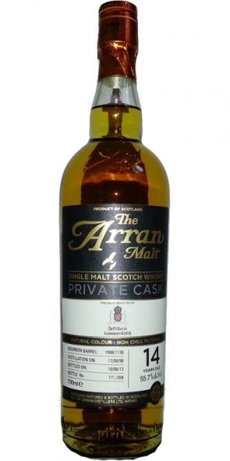 Arran 1998 Private Cask