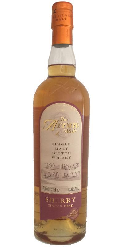 Arran 1998 Sherry - Single Cask