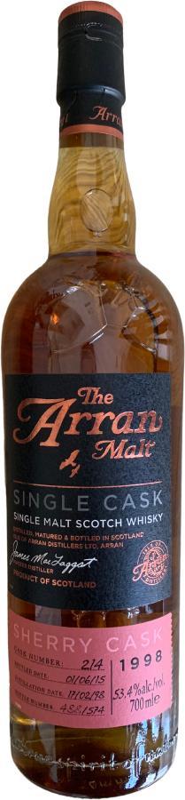 Arran 1998 Single Cask