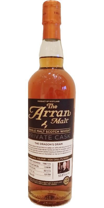 Arran 1998 Private Cask - The Dragon's Dram