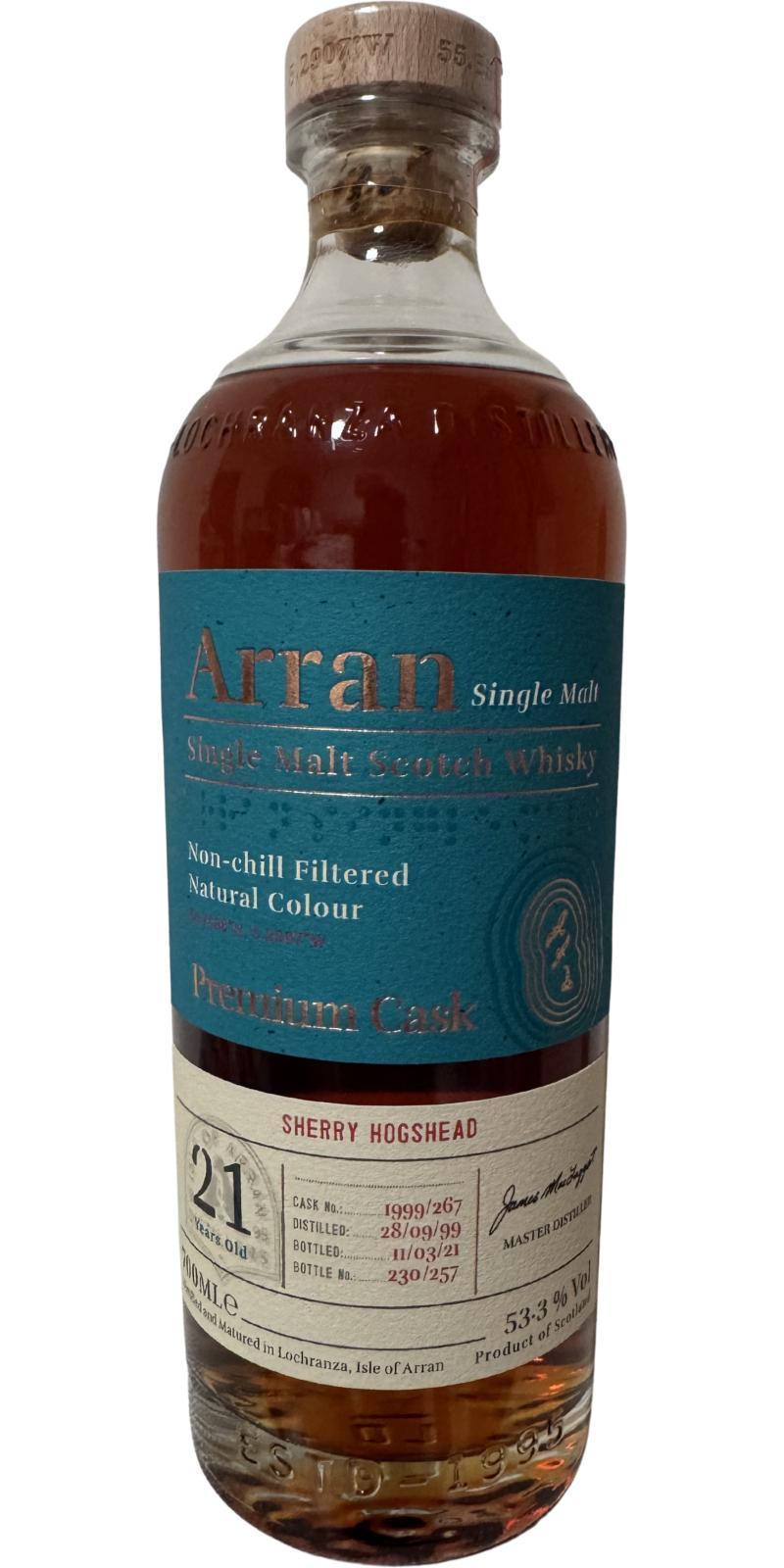 Arran 1999 Premium Cask