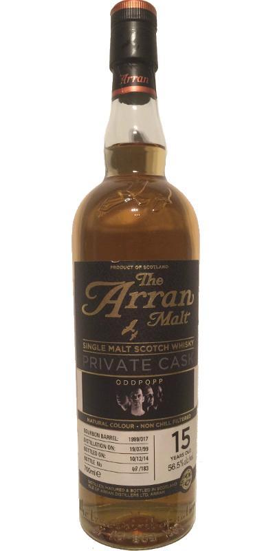 Arran 1999 - OddPopp Private Cask