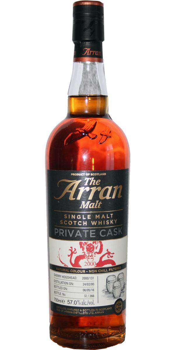 Arran 2000 Private Cask