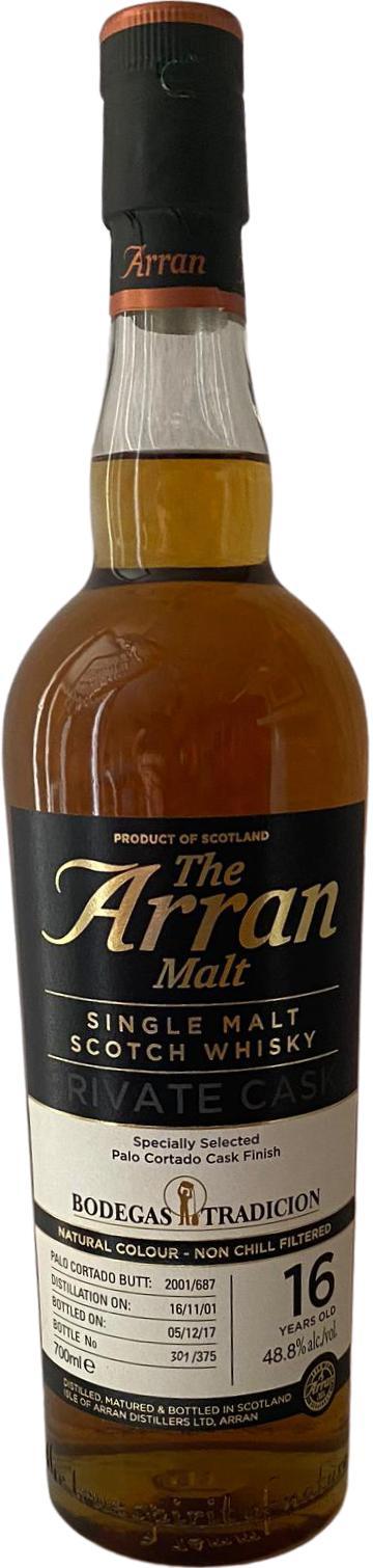 Arran 2001 Private Cask