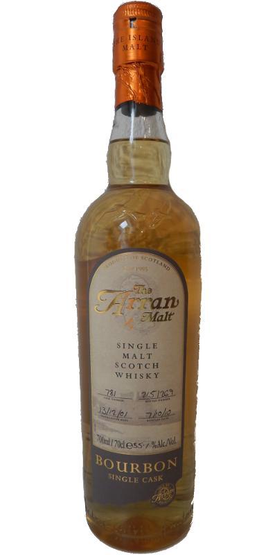 Arran 2001 Bourbon - Single Cask