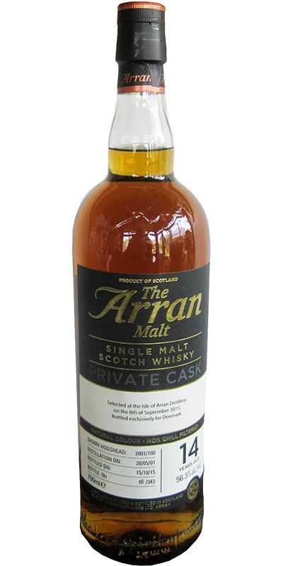 Arran 2001 Private Cask