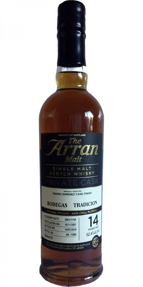 Arran 2001 Private Cask (Whisky meets Sherry Series)