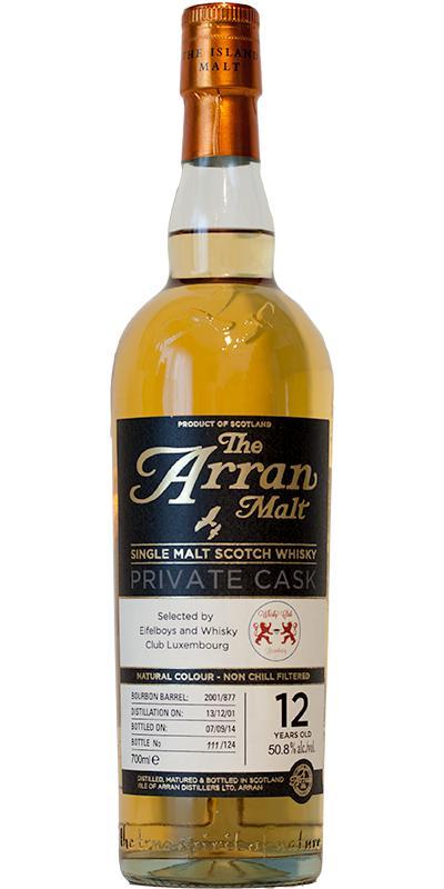 Arran 2001 Private Cask