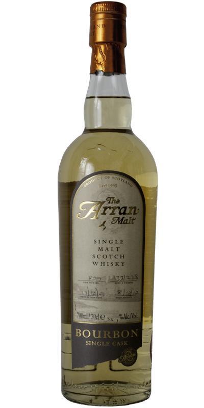 Arran 2001 Bourbon - Single Cask